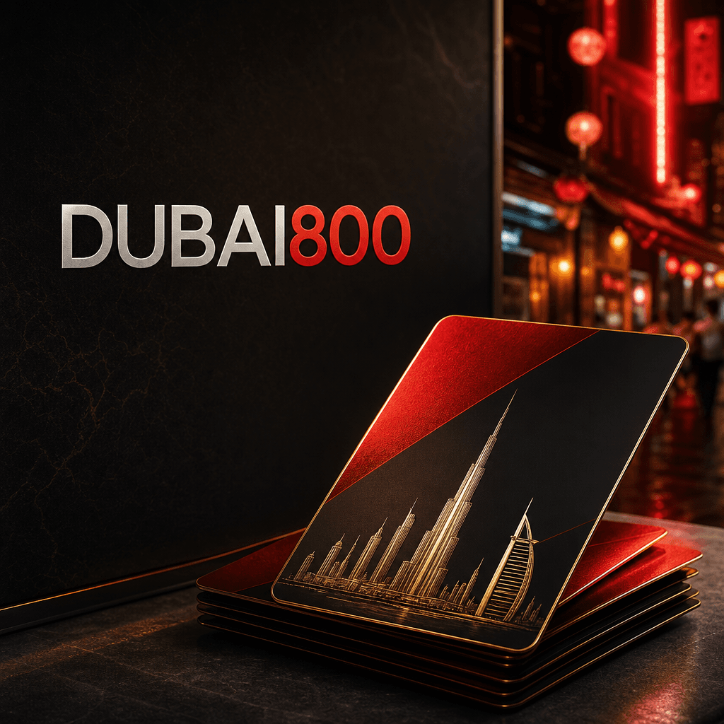 DUBAI800 card visual